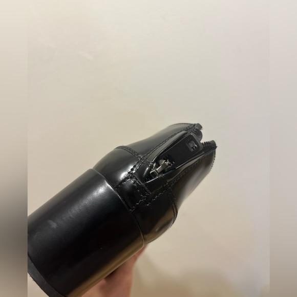 Authentic ALEXANDER MCQUEEN silver and black boots size EU 37 US 7 - Picture 6 of 16